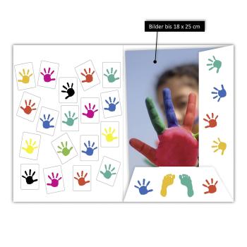 1x10 Daiber Flügelmappen Hände für max.Bildformat 18x25cm 13413