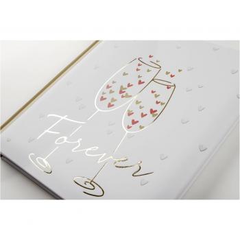 Walther Cheers           28x30,5 50 weiße Seiten Hochzeit   UH162