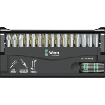 WERA Bit-Check 30 Wood 1 Bit-Sortiment