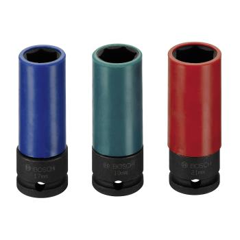 Bosch Steckschlüssel-Set 1/2" 3-tlg.