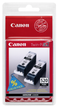 Canon PGI-520 BK Twin Pack schwarz