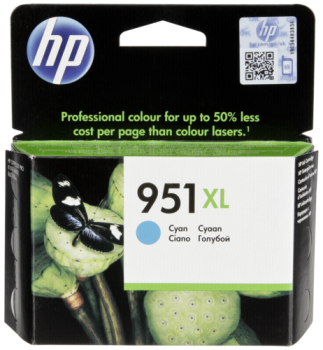 HP CN 046 AE Tintenpatrone cyan No. 951 XL
