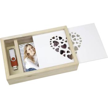 ZEP Love Box USB           15x20 Holz für Fotos und Stick  CZ1268