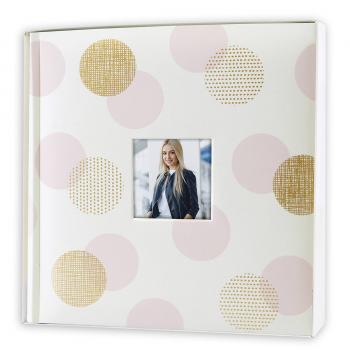 ZEP Elena gold/pink        24x24 20 Seiten Fotoalbum      NZ2420G