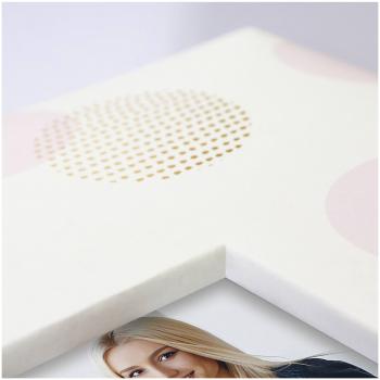 ZEP Elena gold/pink        24x24 20 Seiten Fotoalbum      NZ2420G