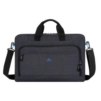 RIVACASE 8058 black Laptop Bag 17.3" +wireless mou