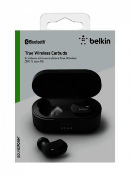 Belkin Soundform True Wireless In-Ear Kopfh. schwarz AUC001btBK