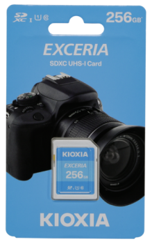 Kioxia Exceria SDXC 256GB Class 10 UHS-1