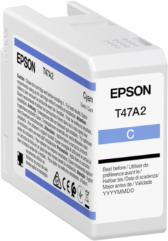 Epson Tintenpatrone cyan T 47A2 50 ml Ultrachrome Pro 10