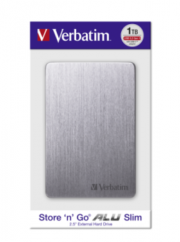 Verbatim Store n Go 2,5" ALU 1TB USB 3.2 Gen 1 Space Gray