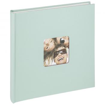 Walther Fun mintgrün       26x25 40 weiße Seiten Buchalbum FA205A