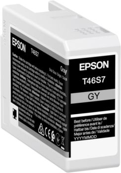Epson Tintenpatrone gray T 46S7 25 ml Ultrachrome Pro 10