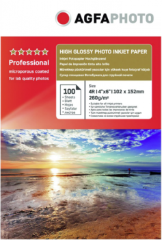 AgfaPhoto Professional Photo Paper 260 g 10x15 cm 100 Blatt