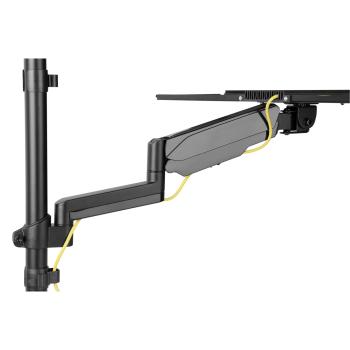 DIGITUS Flexibler Steh-/ Sitz-Abeitsplatz zur Wandmontage
