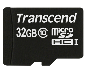 Transcend microSDHC         32GB Class 10 + SD-Adapter