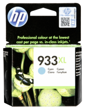 HP CN 054 AE Tintenpatrone cyan No. 933 XL