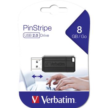 Verbatim Store n Go          8GB Pinstripe USB 2.0 black