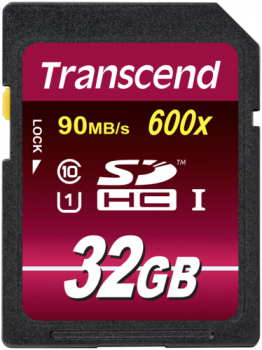 Transcend SDHC              32GB Class10 UHS-I 600x Ultimate