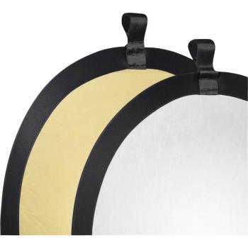 walimex Faltreflektor gold/silber, Ø56cm