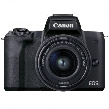 Canon EOS M50 Mark II Kit schwarz + EF-M 15-45