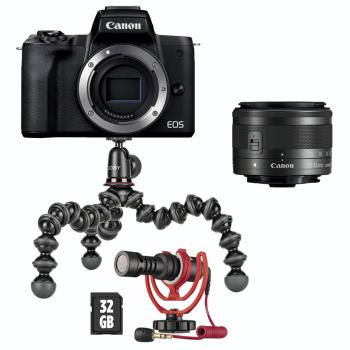 Canon EOS M50 Mark II Vlogger Kit