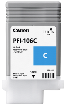 Canon PFI-106 C Tinte cyan