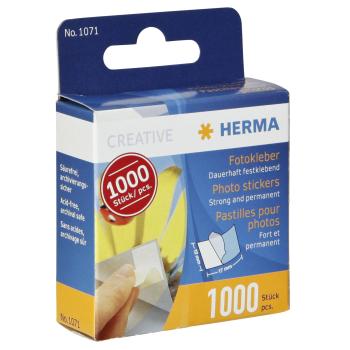 Herma Fotokleber 1000 Stück im Kartonspender            1071