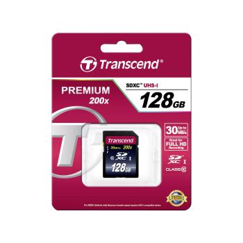 Preview: Transcend SDXC             128GB Class 10