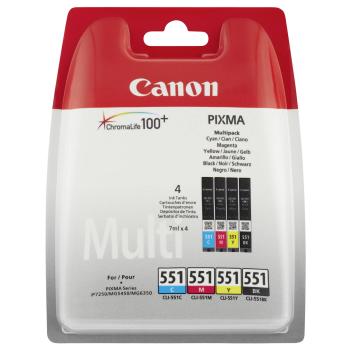 Canon CLI-551 C/M/Y/BK Multi Pack Blister