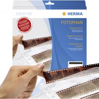 Herma Neg.-hüllen KB 4er-Streif. PP klar         100 Blatt   7768