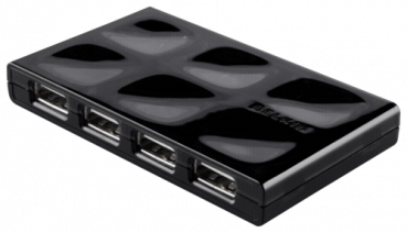 Belkin USB 2.0 7-Port Mobile Hub schwarz   F5U701CWBLK