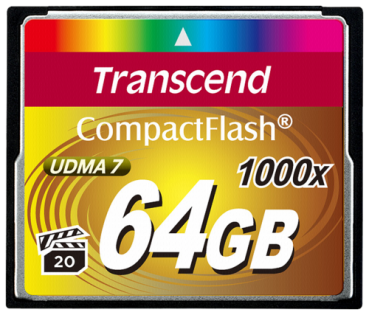 Transcend Compact Flash     64GB 1000x