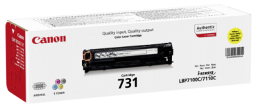 Canon Toner Cartridge 731 Y yellow