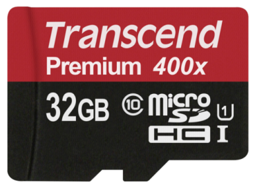 Transcend microSDHC         32GB Class 10 UHS-I 400X