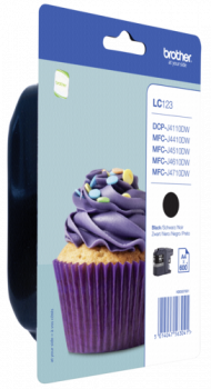 Brother LC-123 BK schwarz