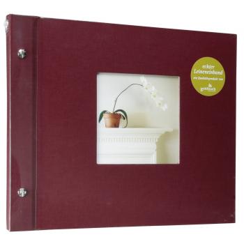 Goldbuch Bella Vista bord. 30x25 Schraubalbum 40 schwarze Seiten