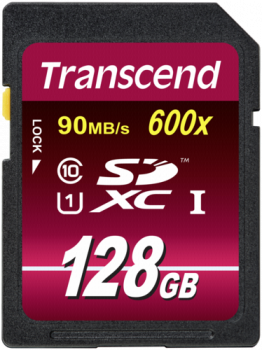 Transcend SDXC             128GB Class10 UHS-I 600x Ultimate