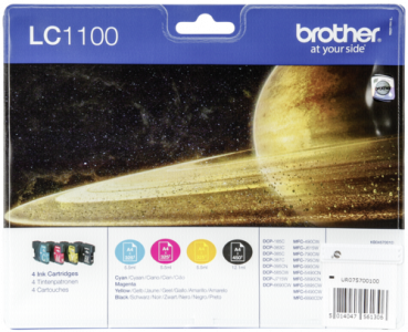 Brother LC-1100 Value Pack BK/C/M/Y