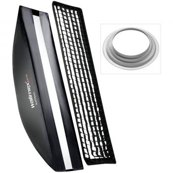 walimex pro Softbox PLUS OL 40x180cm Hensel EH