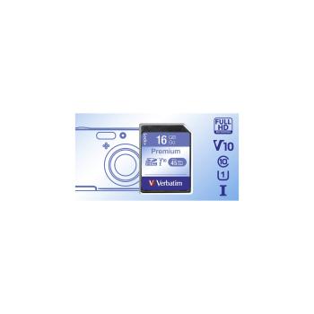 Verbatim SDHC Karte         16GB Class 10