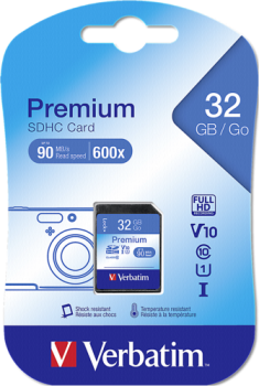 Verbatim SDHC Karte         32GB Class 10
