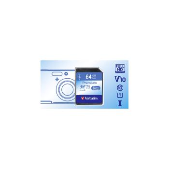 Verbatim SDXC Karte         64GB Class 10