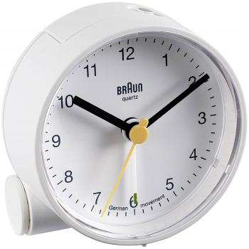 Braun BNC 001 WH Quarzwecker weiß