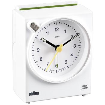 Braun BNC 004 WH Quarzwecker weiß