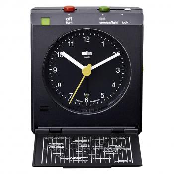 Braun BNC 005 BK Reise Klappwecker schwarz