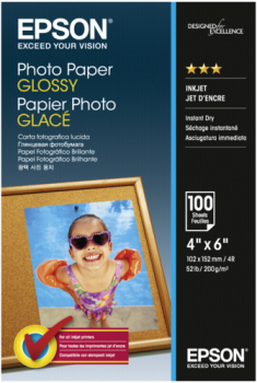 Epson Photo Paper Glossy 10x15 cm 100 Blatt 200 g