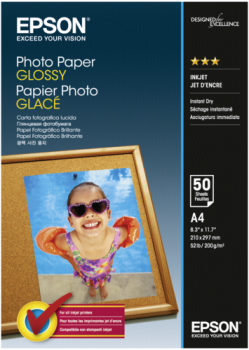 Epson Photo Paper Glossy A 4 50 Blatt 200 g
