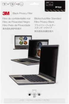 3M PF150 Blickschutzfilter Black für 38,1cm (15,0