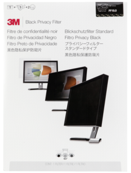 3M PF190 Blickschutzfilter Black für 48,3cm (19,0
