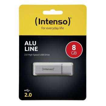 Intenso Alu Line silber      8GB USB Stick 2.0